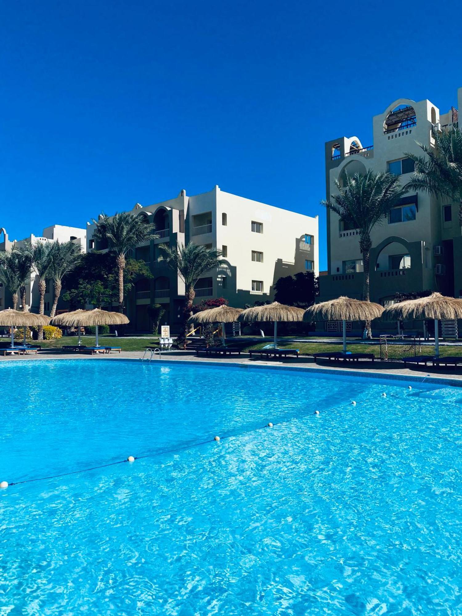 Apartment In El Karma Aqua Beach Resort Hurghada Near El Gouna Eksteriør bilde